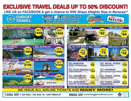 Shroff Travel Offers Exclusive Travel Deals Up to 50% Discount on the 26th Philippine Travel Mart