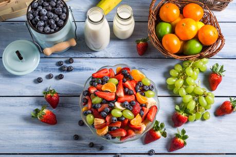 Beautiful and Light Fruit Salad