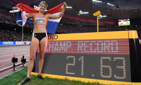 Speed machine Dafne Schippers wins 200M at Beijing