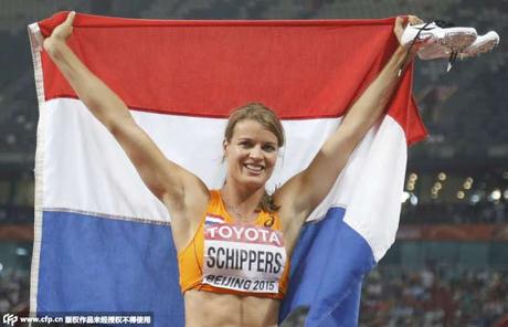 Speed machine Dafne Schippers wins 200M at Beijing