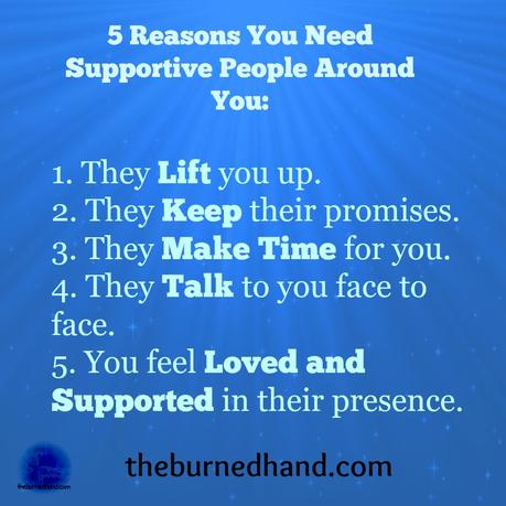 5 Reasons You Need Supportive People.