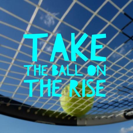 Simple Tennis Tip – Take The Ball On The Rise