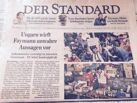For European newspaper front pages: refugees dominate For European newspaper front pages: refugees dominate
