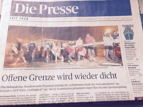 For European newspaper front pages: refugees dominate For European newspaper front pages: refugees dominate