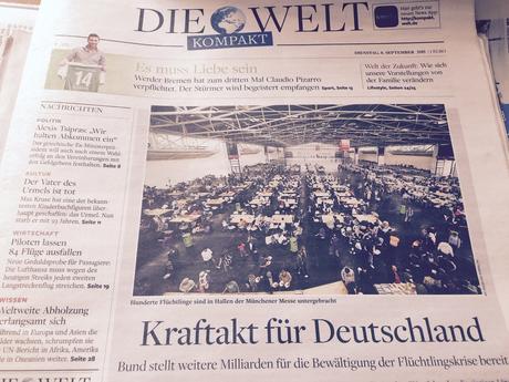 For European newspaper front pages: refugees dominate For European newspaper front pages: refugees dominate
