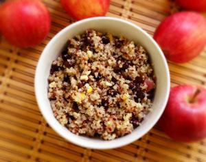 Summer Recipe Roundup (2015 Edition) Grilled Corn Apple and Quinoa I