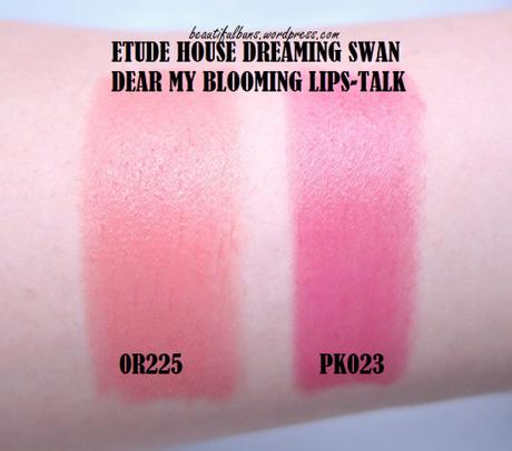 Etude House Dreaming Swan Lipsticks 3