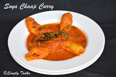 Soya Chaap Curry- Punjabi Cuisine Soya Chaap Curry- Punjabi Cuisine