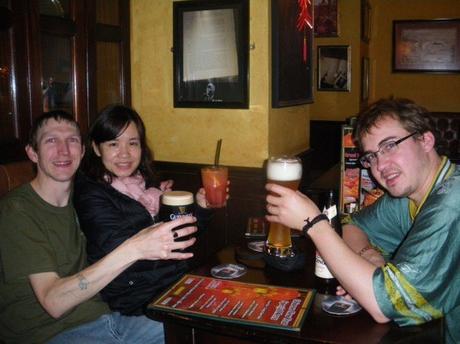 Sunday’s Inspiration: The Twelve Year Fool Circle Myself, Panny and Millwall Neil in Hong Kong in 2012