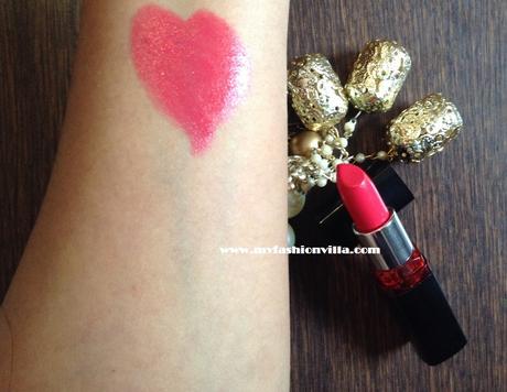 Maybelline Color Show Lipstick Cherry Crush Swatches