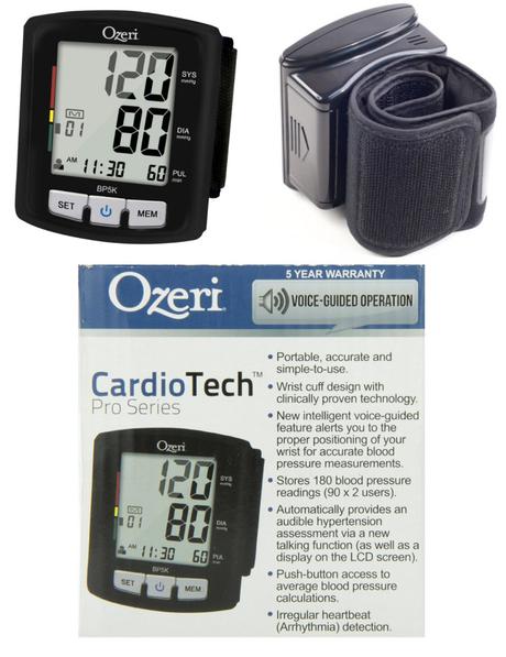 Product Review – Ozeri’s Digital Blood Pressure Monitor