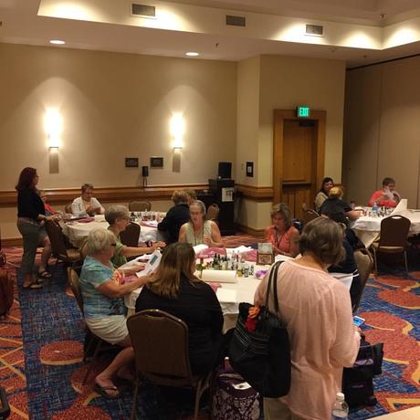 Living The Art Life™ on the Road Again Teaching Class with The Crafter's Workshop