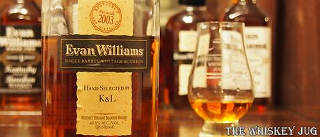Evan Williams Single Barrel Vintage 2003 Review Evan Williams Single Barrel Vintage 2003 Label