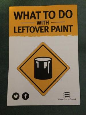 Today's Review: What To Do With Leftover Paint