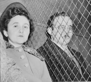 Ethel and Julius Rosenberg, December 1950.