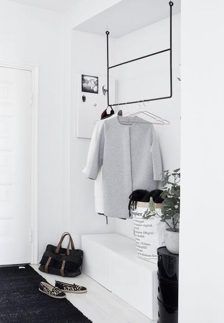 Scandinavian inspired entryway Scandinavian inspired entryway | photo by Riikka Kantikoski via #lagerma via here