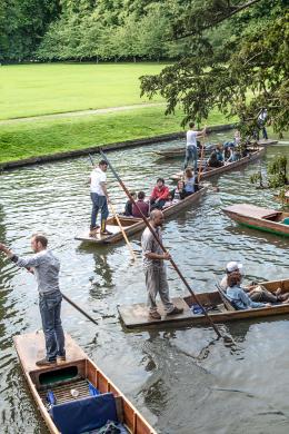 Cam peak hours: boat-jams in Cambridge DSC_7219