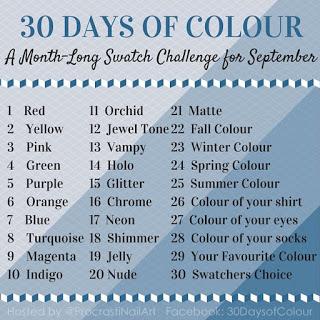 30 Days of Colour - Shimmer