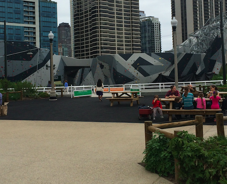 The Maggie Daley Park Experience Maggie Daley Park Rock Wall