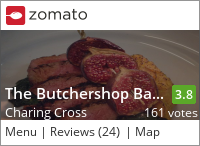 Food Review: Butchershop Bar & Grill, 1055 Sauchiehall Street, Glasgow, G3 7UD Click to add a blog post for The Butchershop Bar & Grill on Zomato