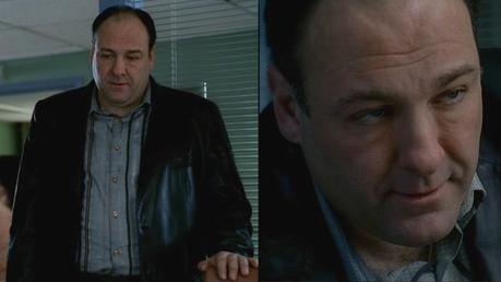 The Sopranos: Tony’s Black Leather Blazer Tony has his touching heart-to-heart with Phil in