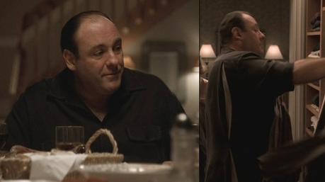 The Sopranos: Tony’s Black Leather Blazer At home in