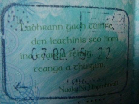 Travel Collectables: 10 Things I Try to Do in EVERY Country My recent Faroe Islands exit stamp