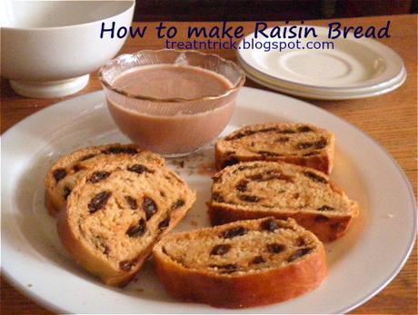 Raisin Bread Recipe @ http://treatntrick.blogspot.com