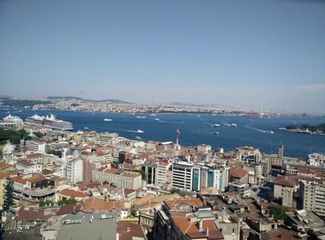 View from the top of Galata Tower
