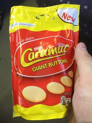 Today's Review: Caramac Giant Buttons