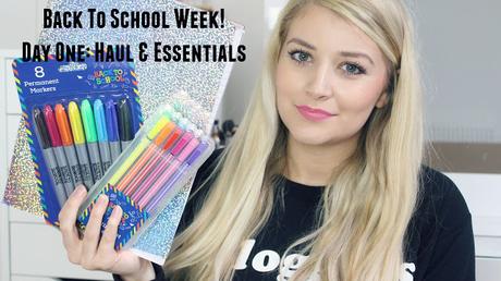 Back2School Week | Day One: Haul & Essentials!