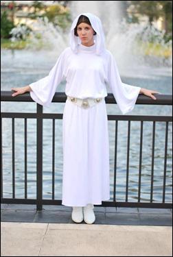 Sheikahchica Cosplay as Princess Leia Organa (A New Hope Senatorial Dress) (Photo by Tk8919 Photography)