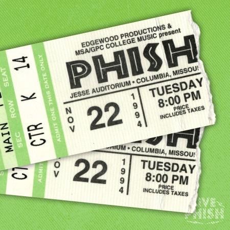 Phish: new archival release Columbia 11/22/1994