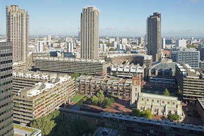 Looking down on Brutalism