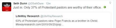 Biblical ignorance regarding the Pope is staggering (but not surprising)