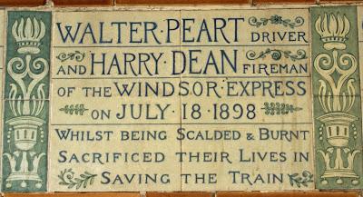 Postman's Park (27): railway heroism