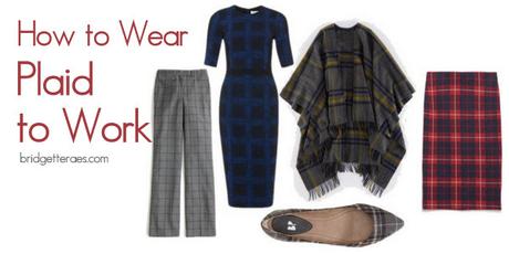 How to Wear Plaid to Work