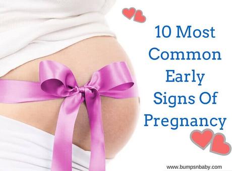 10 Early Signs of Pregnancy – Pregnancy Symptoms