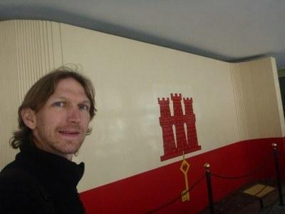 Backpacking in Gibraltar: Top 20 Sights in Gibraltar’s Capital Gibraltar Flag made of Lego