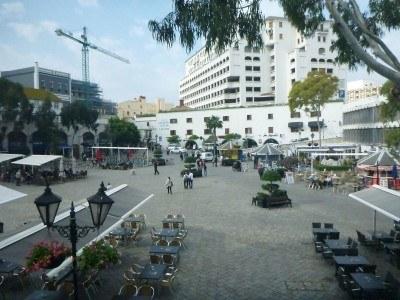 Backpacking in Gibraltar: Top 20 Sights in Gibraltar’s Capital Casemates Square (Caseys Q), Gibraltar