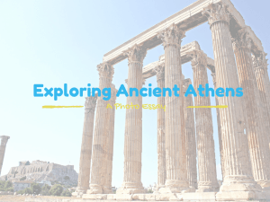 Exploring AncientAthens