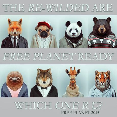 Free Planet - Re-Wilded gallery of Manimals - your choice corporate slave