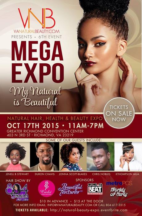 Event Alert: VA Natural Hair, Health & Beauty MEGA Expo