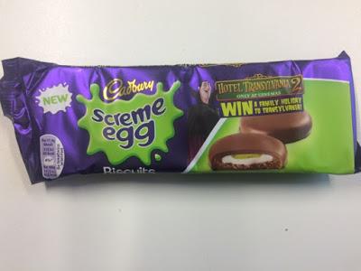 Today's Review: Cadbury Screme Egg Biscuits