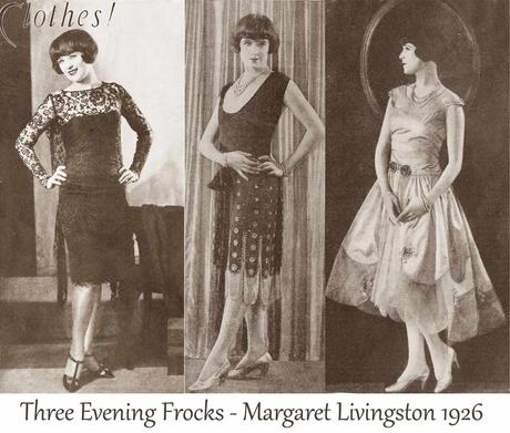 Three-Evening-Frocks----Margaret-Livingston-1926 Three-Evening-Frocks----Margaret-Livingston-1926