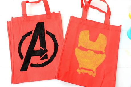 DIY Avengers Tote Bags
