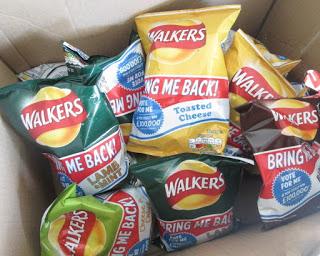 Competition! Win a Box of Walkers Bring It Back Crisps