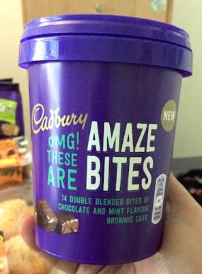 New Instore: Cadbury Amaze Bites - Chocolate Covered Brownie Cake Bites