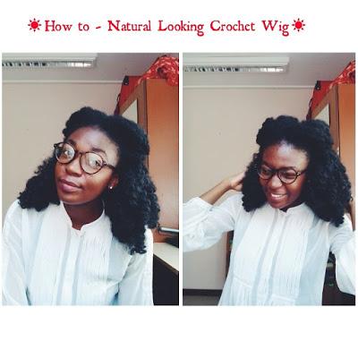 How to - Natural Looking Crochet Wig