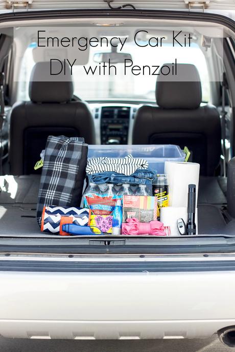 Emergency Car Kit DIY + How To Change Your Oil